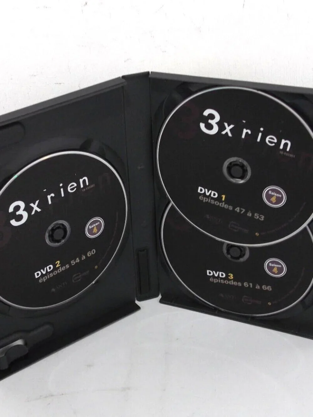 3x Rien - Saison 1-2-3-4 (DVD) Region 1 Serie complète - Picture 6 of 6